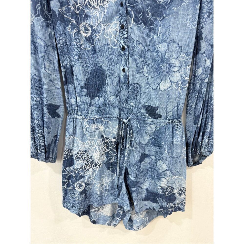 Intermix Floral Jumpsuit Romper Small - Picture 4 of 5